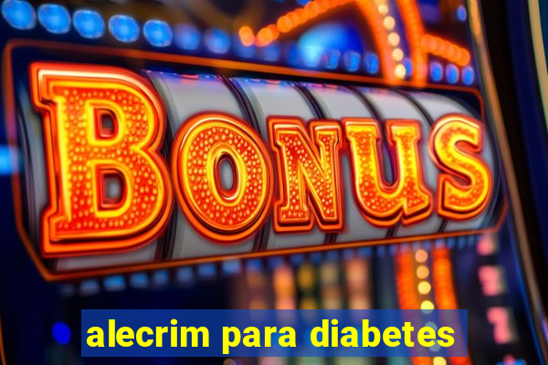 alecrim para diabetes